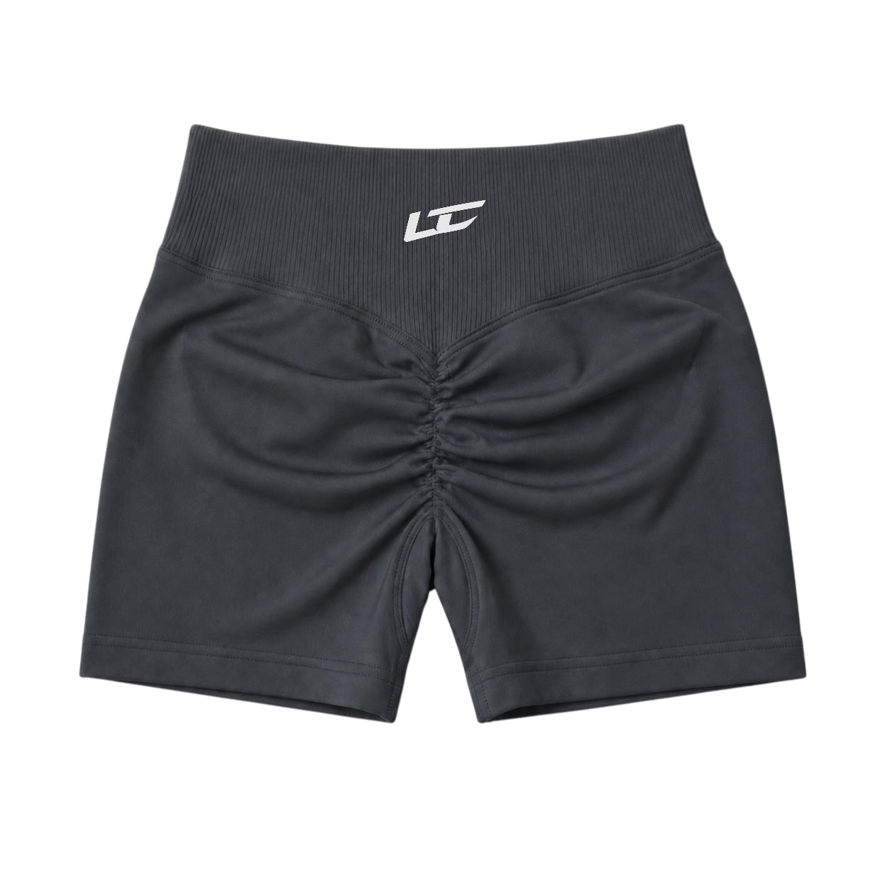 Dark Grey Seamless 3.5” Gym Shorts