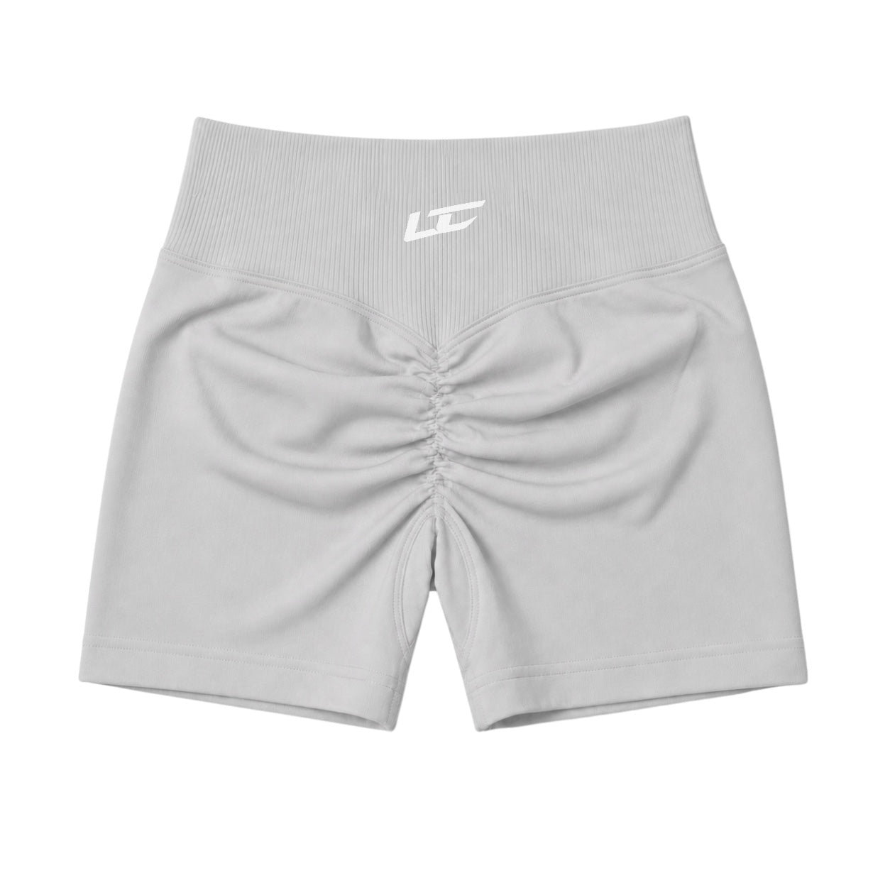 Grey Seamless 3.5” Gym Shorts