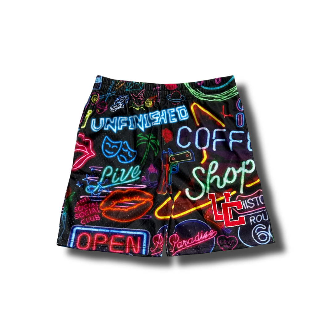 Neon Lights UC Shorts