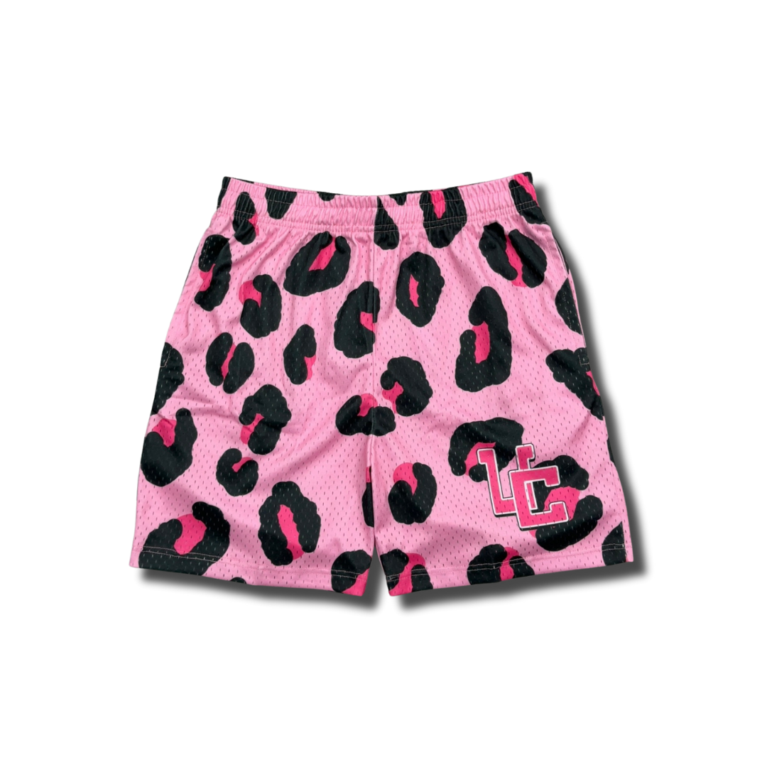 Pink Leopard UC Shorts