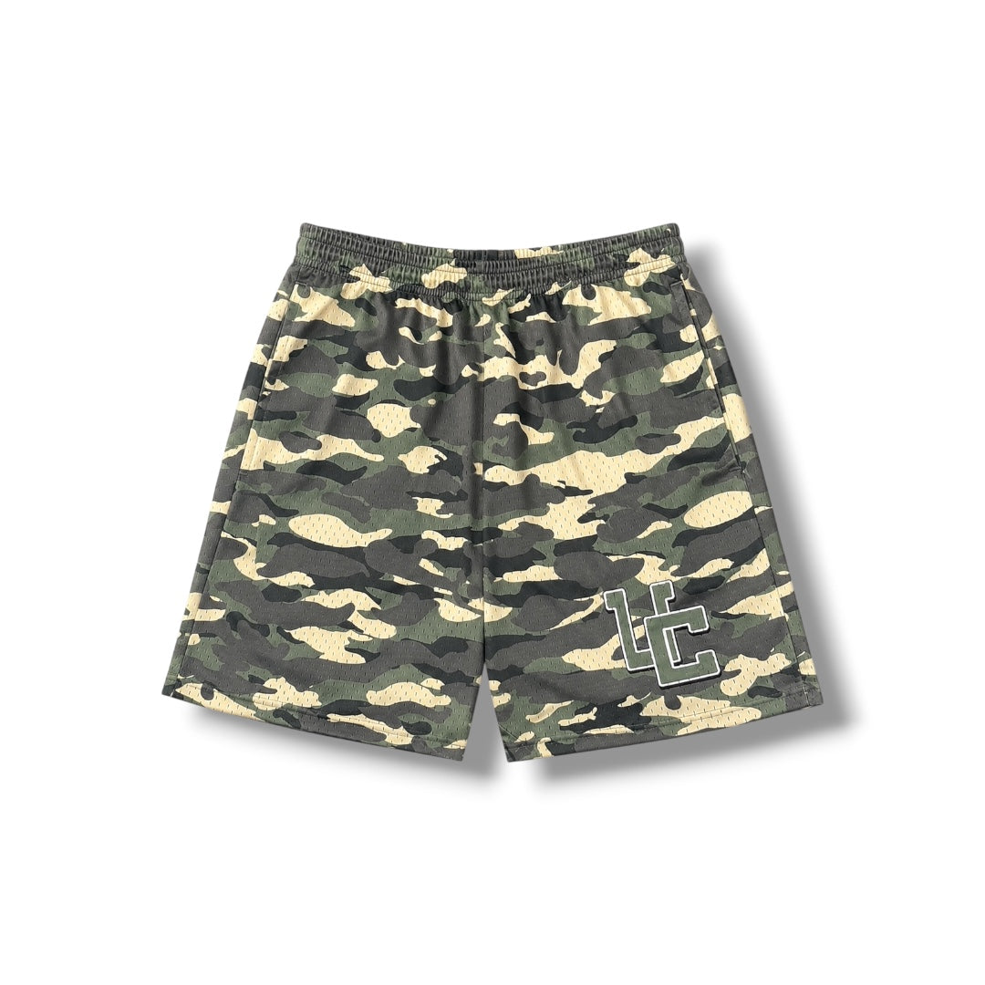 Green Camo UC Shorts