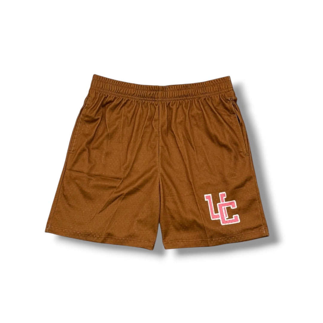 Brown Pink UC Shorts