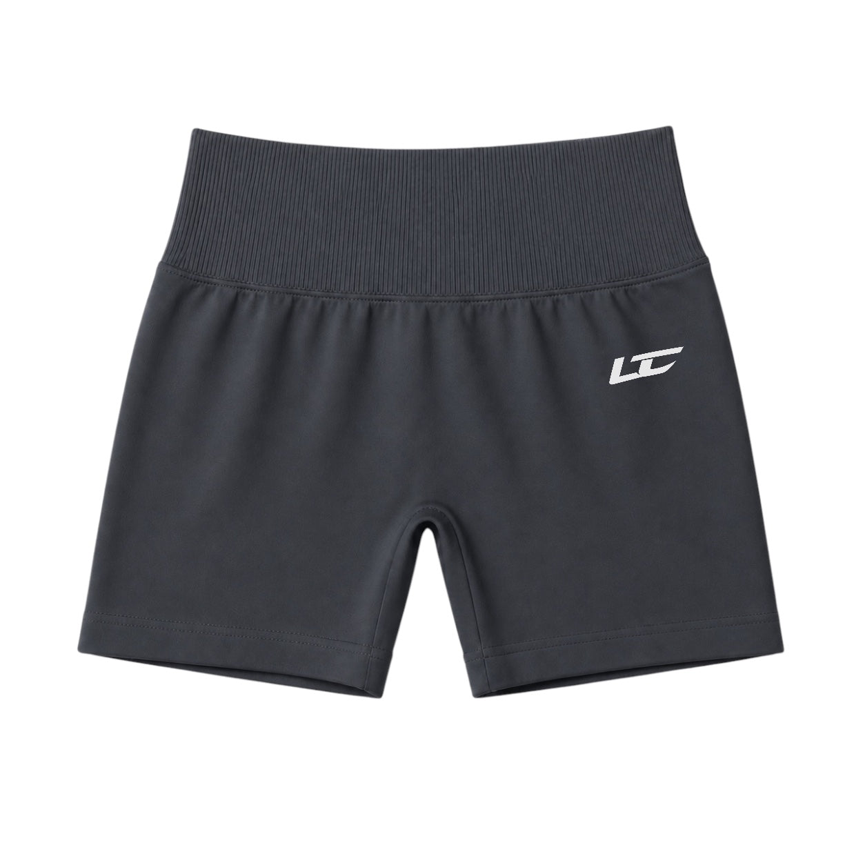 Dark Grey Seamless 3.5” Gym Shorts