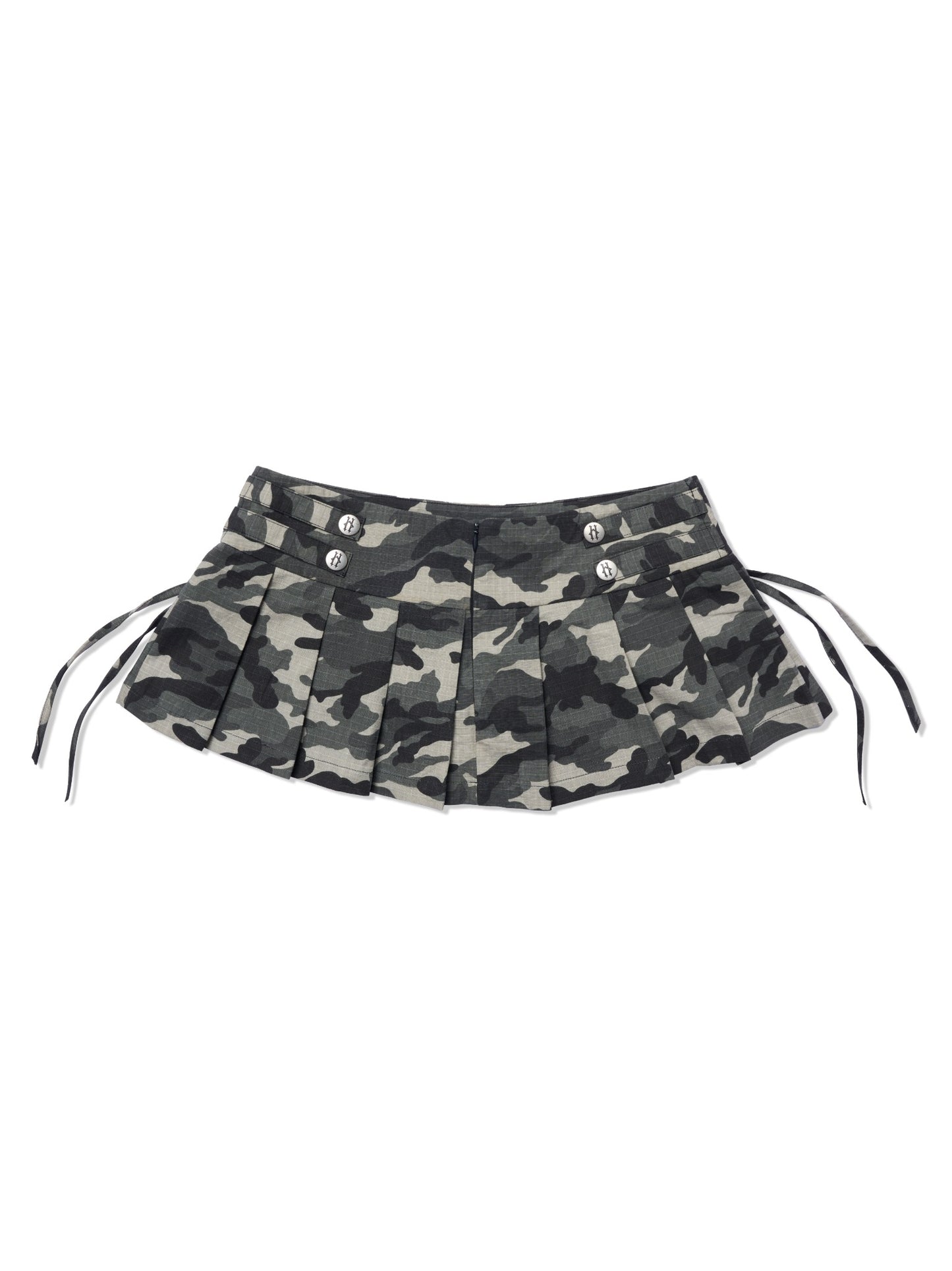 HADES HUNTER KHAKI CAMO MINI SKIRT