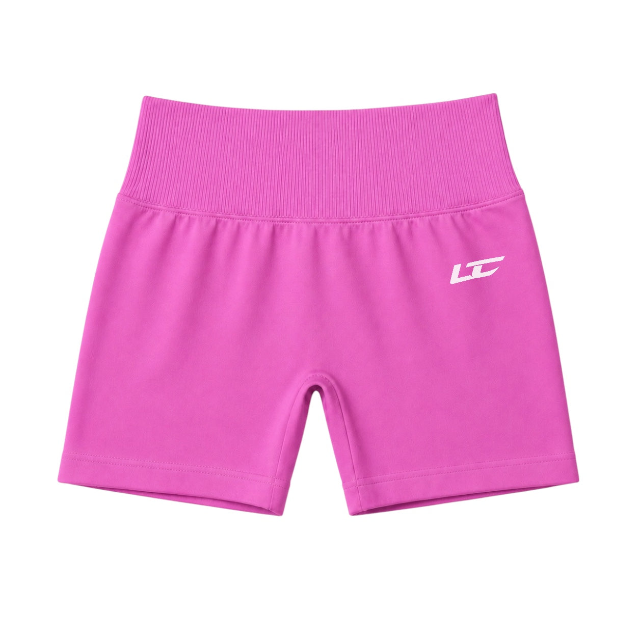 Pink Seamless 3.5” Gym Shorts
