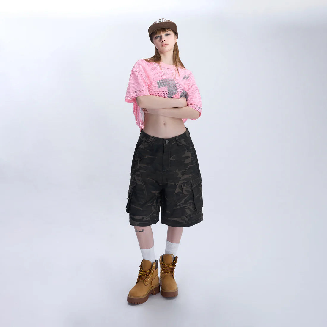 HADES RAIDER KHAKI CAMO SHORTS