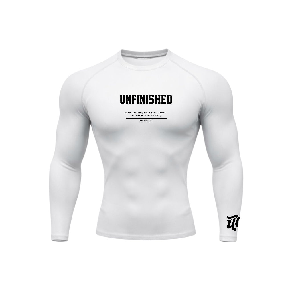 Level White Compression Longsleeve