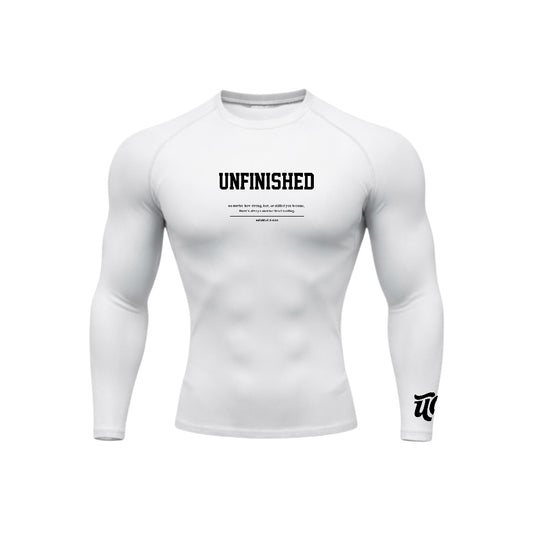 Level White Compression Longsleeve