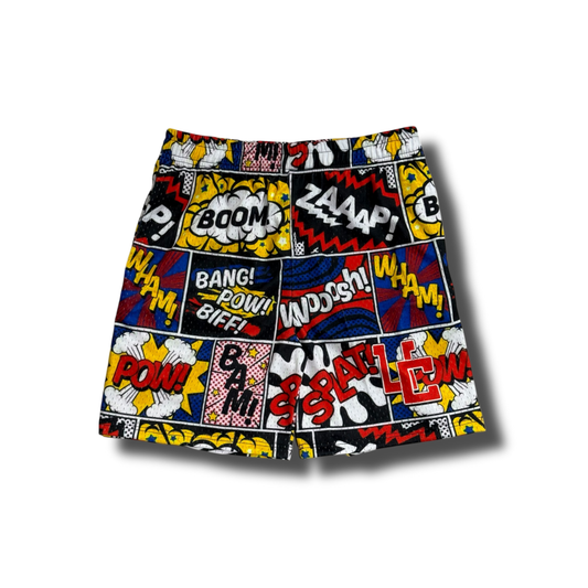Color Comic Book UC Shorts