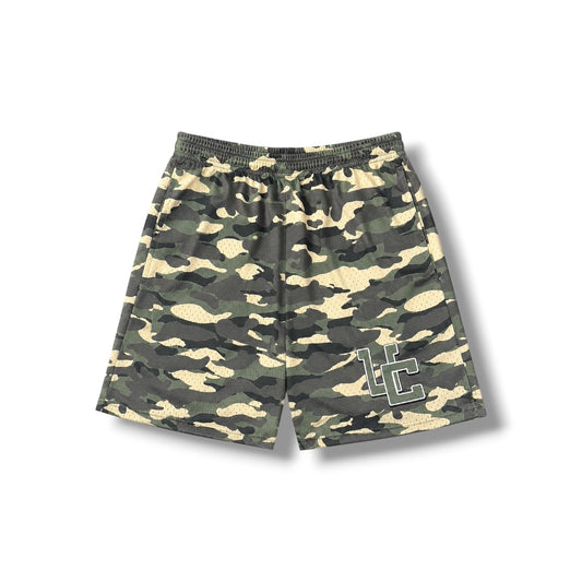 Green Camo UC Shorts