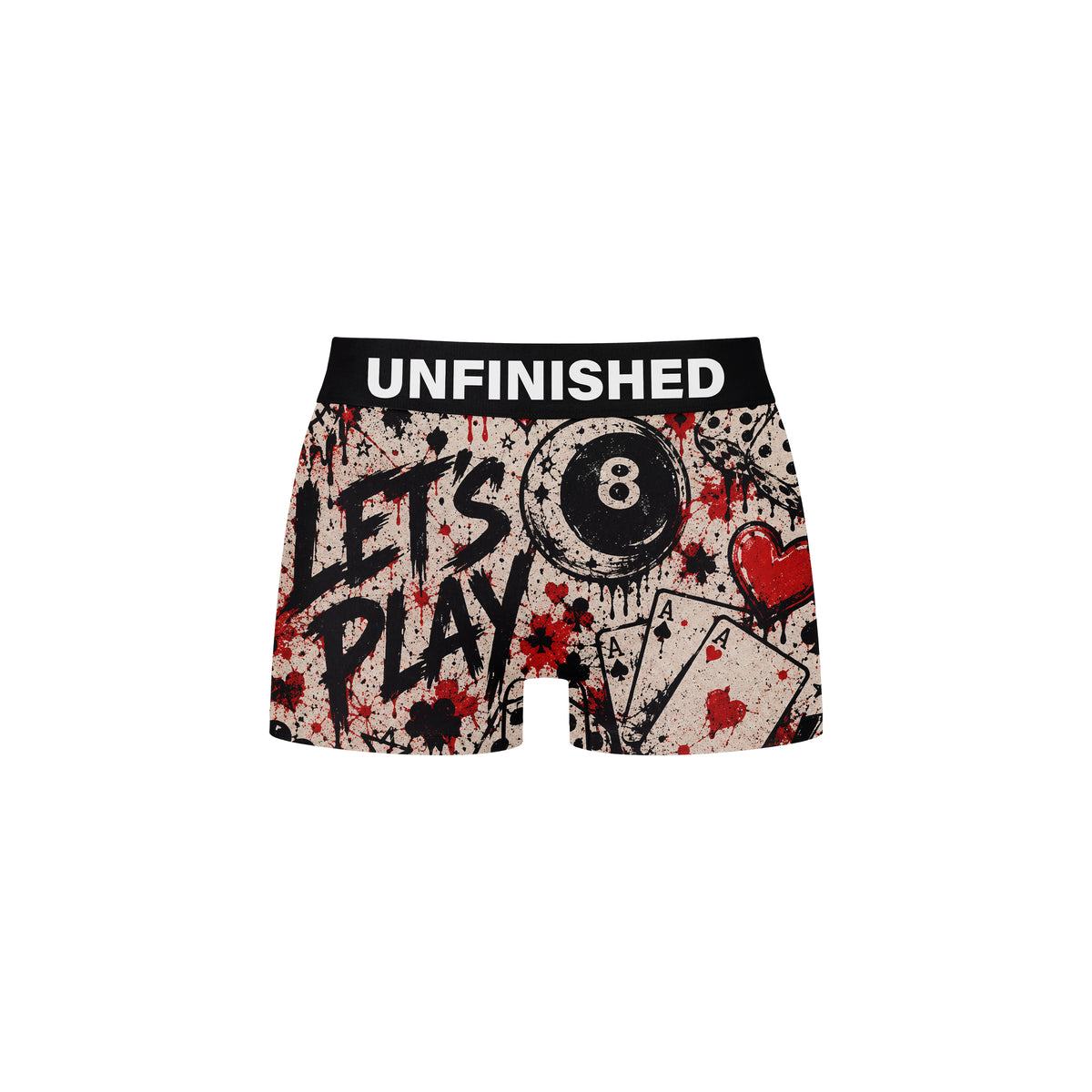 Poker Booty Short Front
