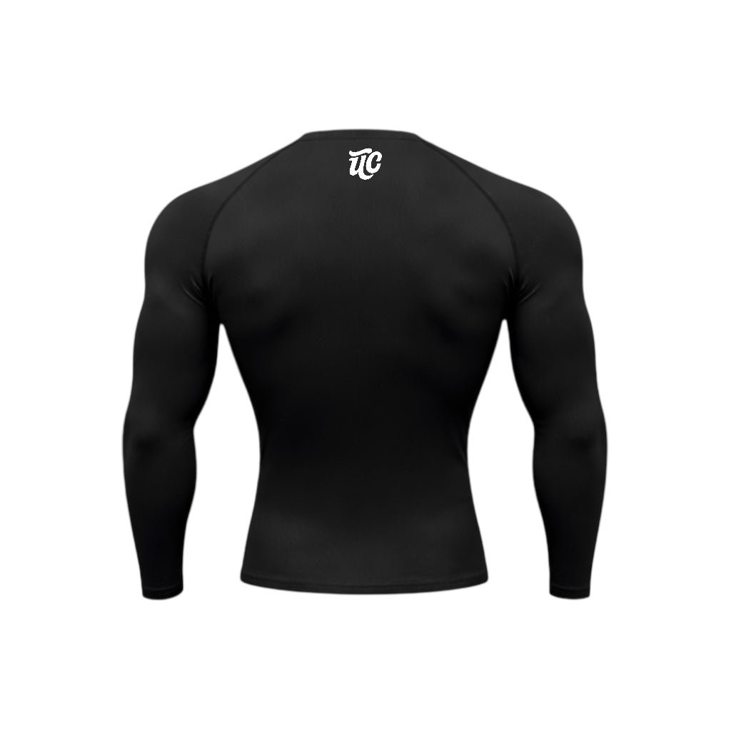 Classic UC Black Compression Longsleeve Back