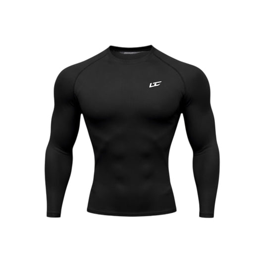 Classic UC Black Compression Longsleeve Front