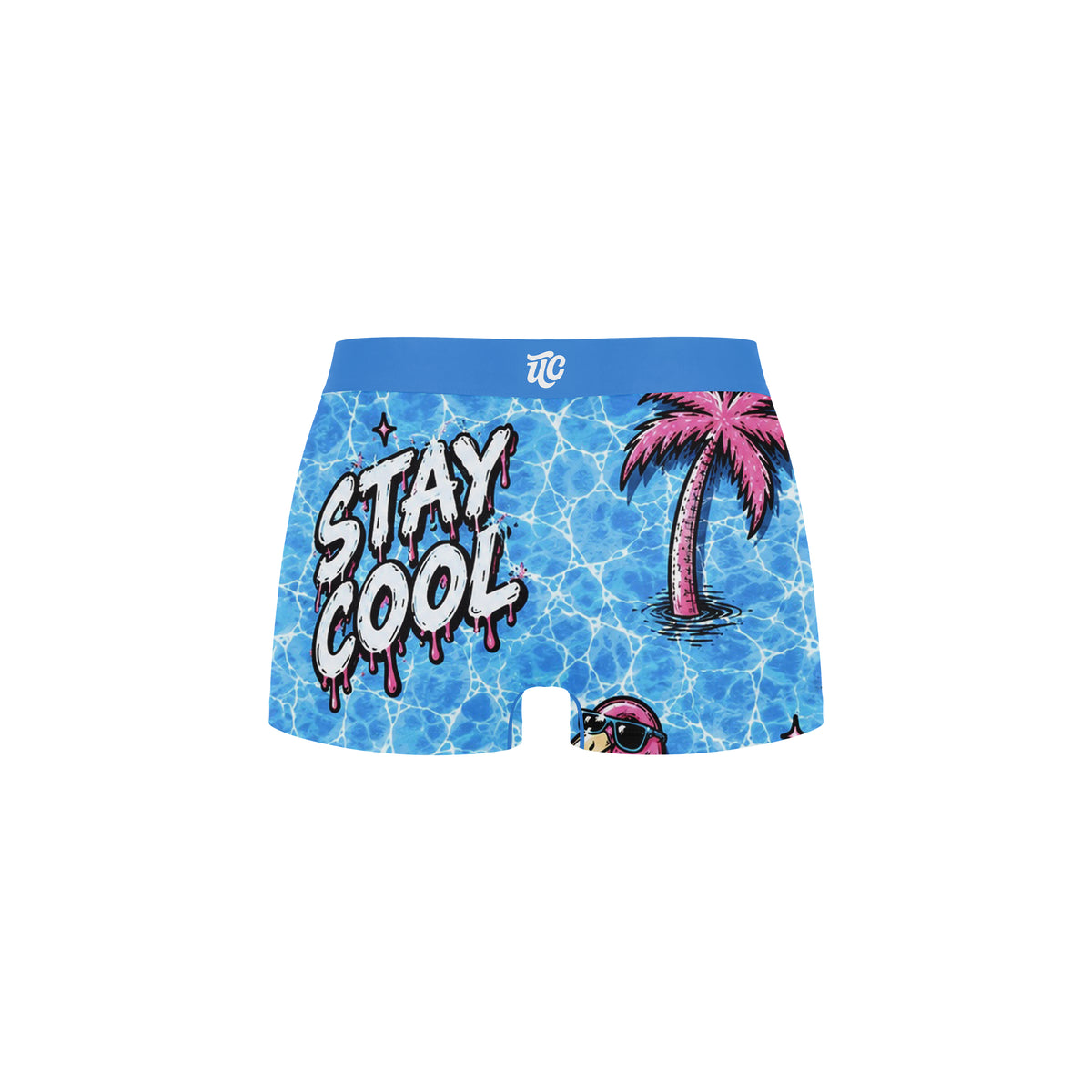 Pool Booty Short Back