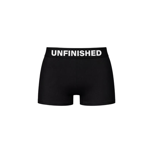 Black Booty Short Front
