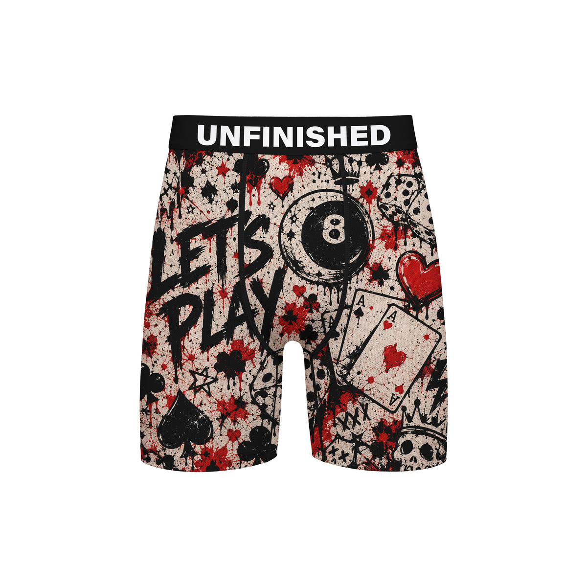 Poker Compression Short Front