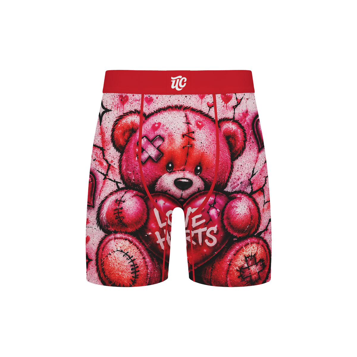 Teddy Bear Compression Short Back
